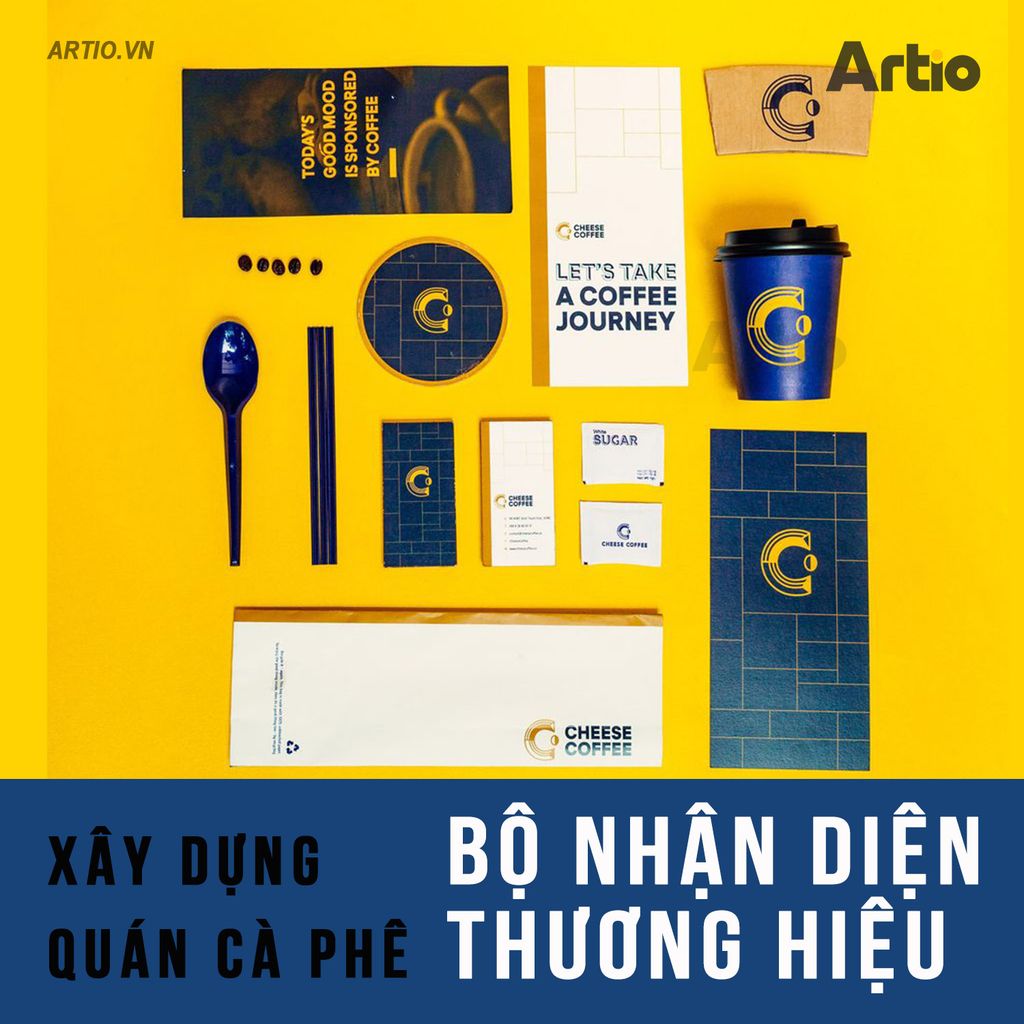 Xây dựng bộ nhận diện cơ bản cho quán cà phê cần những gì | Artio Media