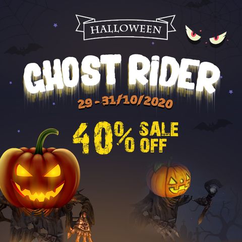 Khuyến mãi Halloween 2020 | Sale Off 40%