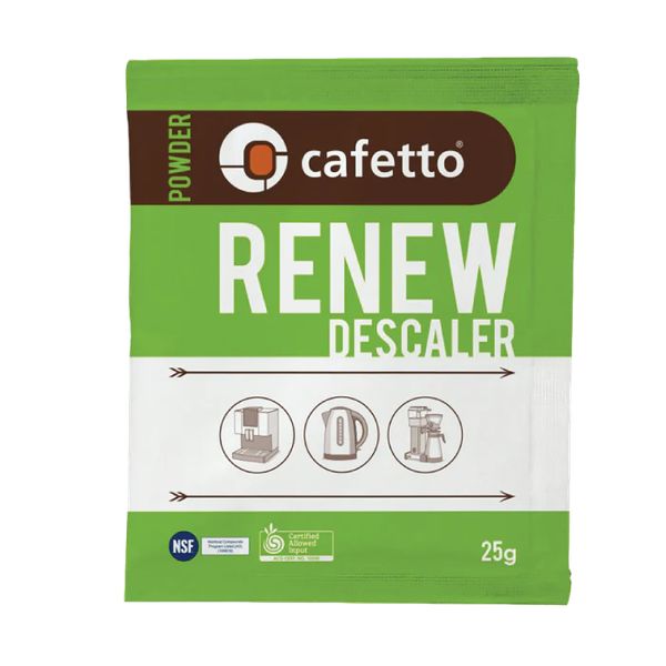 bột vệ sinh máy pha cafe cafetto renew descaler 25g