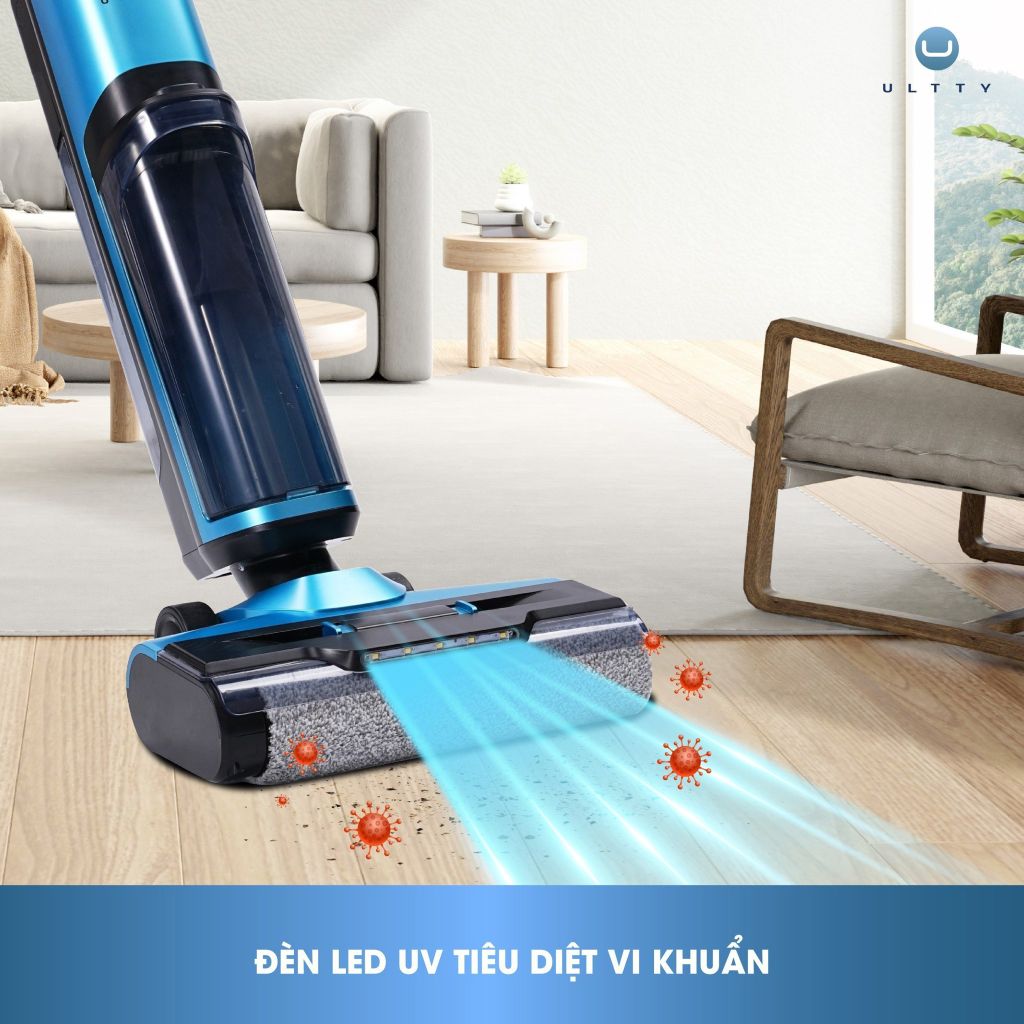 Máy hút bụi lau loại nào tốt U Ultty SCW 18 có đèn UV
