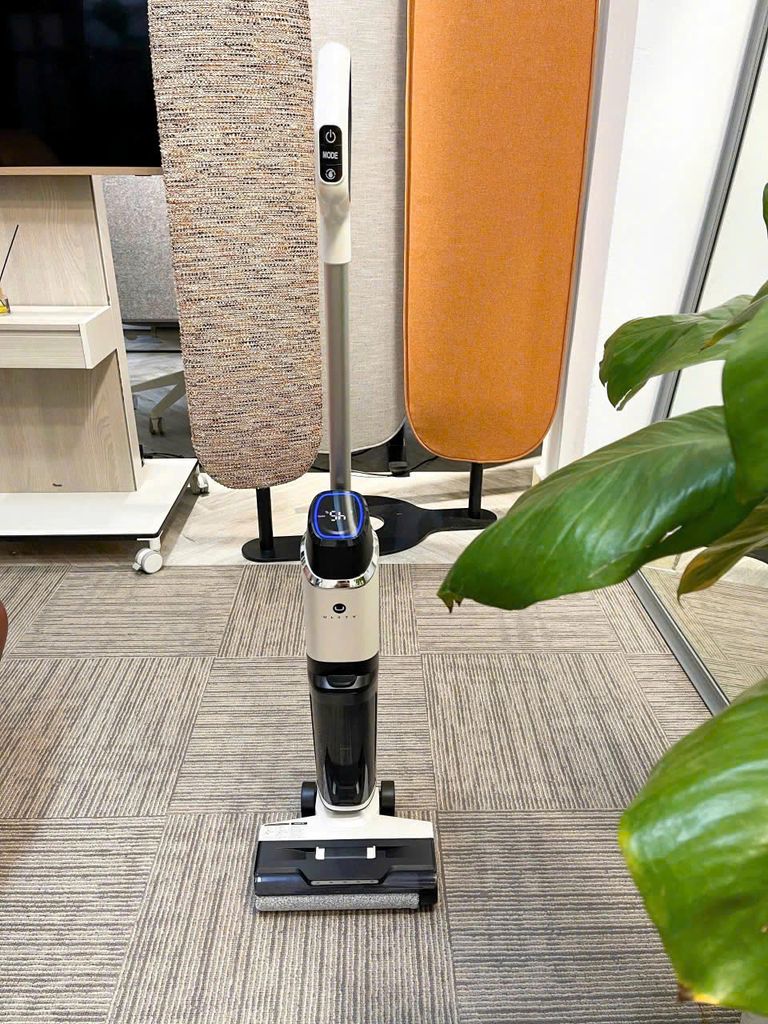 Cây hút bụi lau nhà U Ultty SCW18 màu trắng ngọc trai