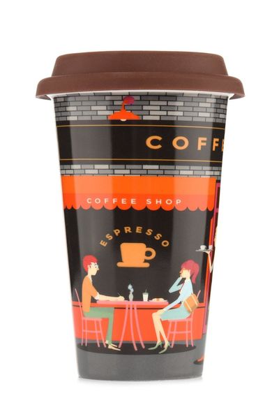 Cốc giữ nhiệt lạnh Delonghi Thermal Mug Coffee Shop 300ml