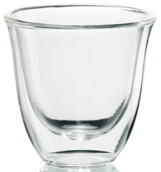DeLonghi Double Walled Thermal Espresso Glasses 90 ml