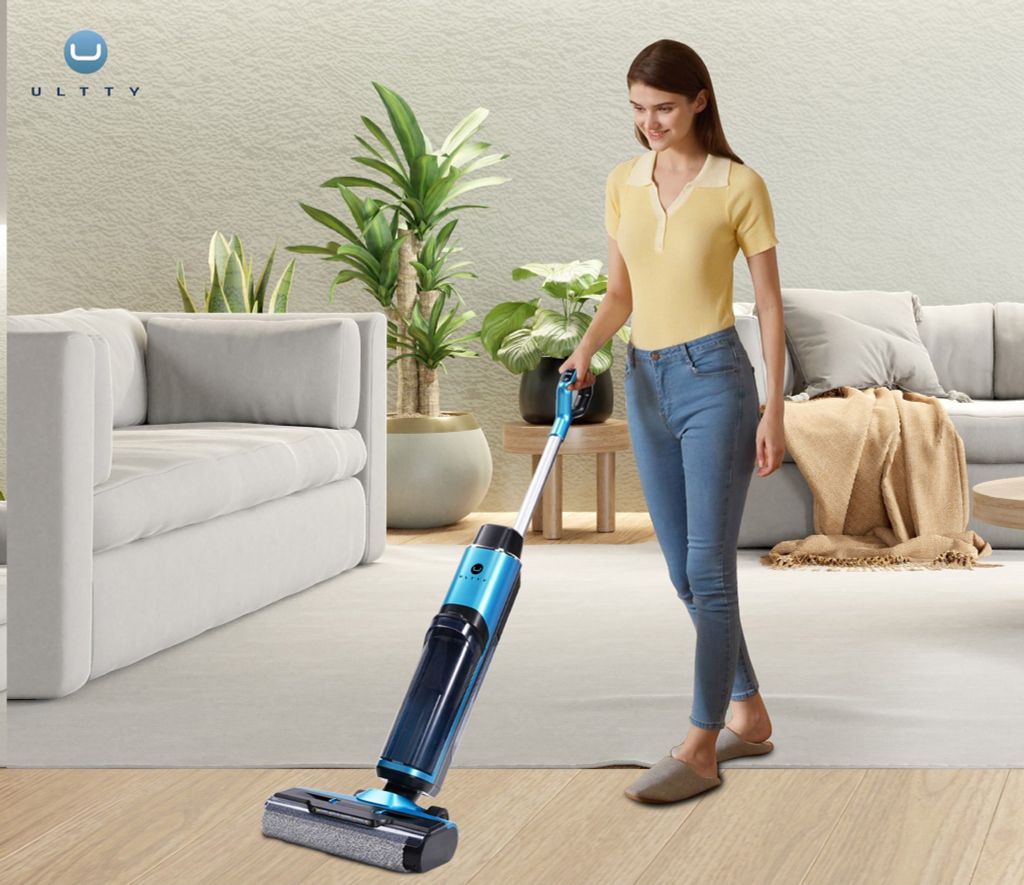 Máy lau nhà kèm hút bụi Ultty SCW 18