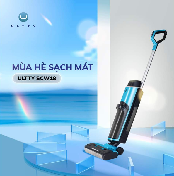 Máy lau nhà khô ướt cầm tay U Ultty SCW18