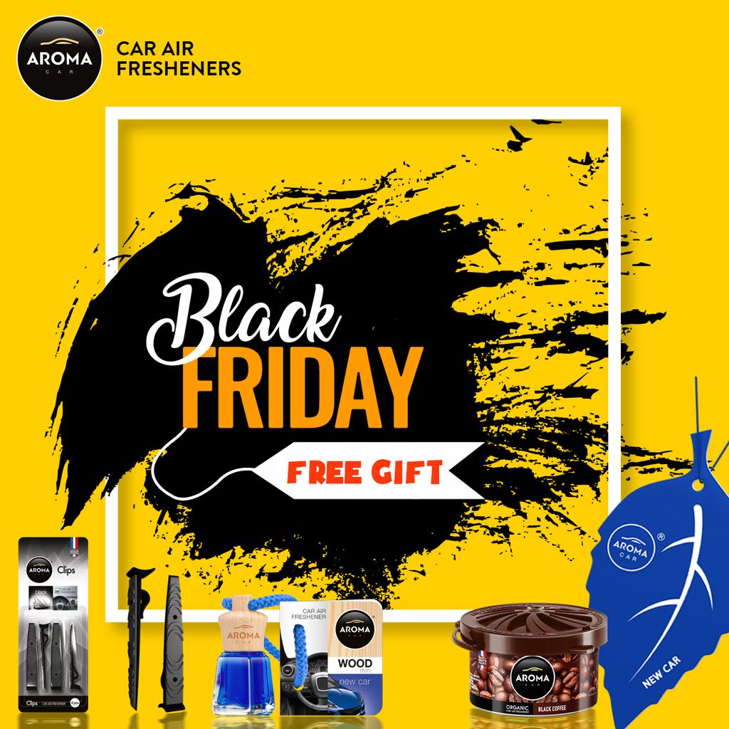 Black Friday 100% Chủ Xe Nhận Quà Nước Hoa ô tô Pháp - Aroma Car