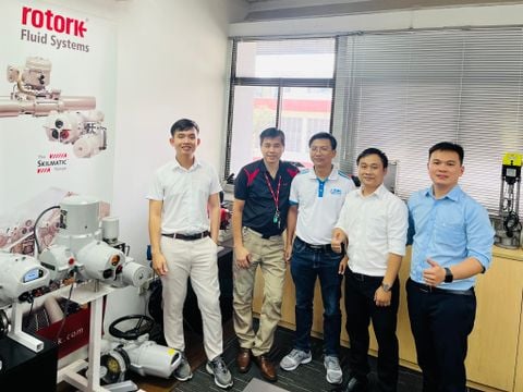 NK Engineering tham gia khóa đào tạo tại Rotork Singapore