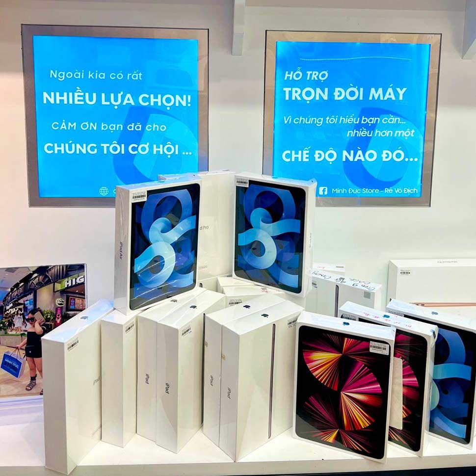 Minh Đức Store phân phối iPad chính hãng tại Hải Phòng