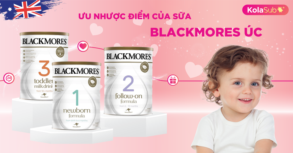 Bật mí ưu nhược điểm của sữa Blackmores Úc cho mẹ