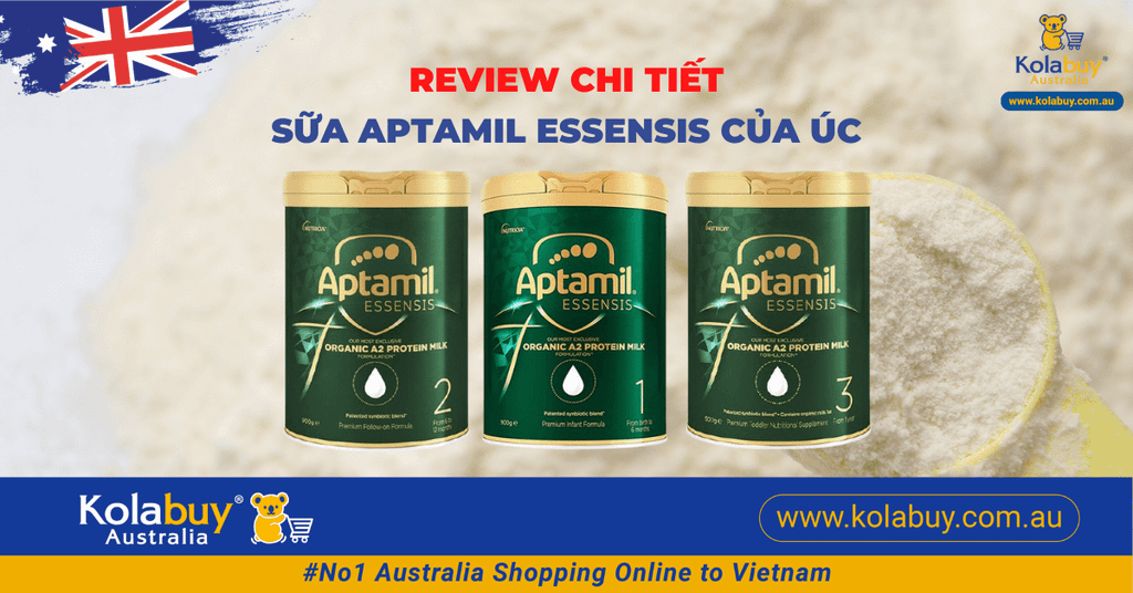 [Review] Sữa Aptamil Essensis có tốt không? Tại sao lại đắt như vậy?