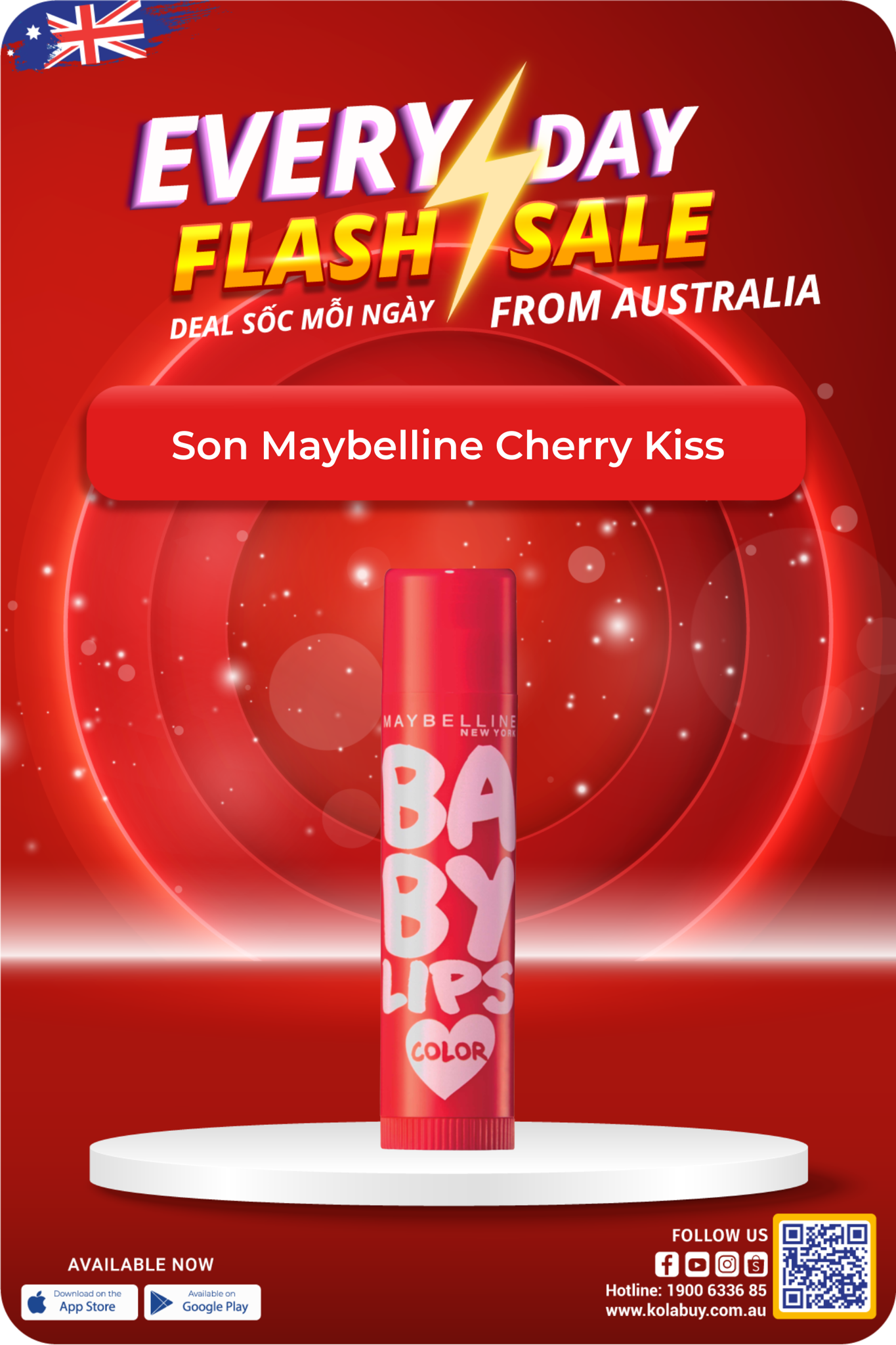 Son Maybelline Cherry Kiss
