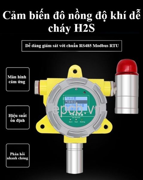 Cảm biến đo nồng độ khí H2S công nghiệp ES-H2S-01 ( RS485 Modbus RTU )