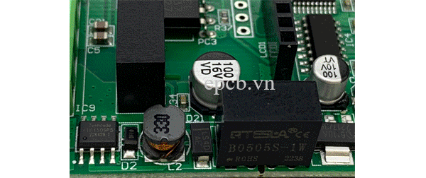Bộ đọc nhiệt độ NTC10k 4 kênh RS485 có hiển thị ADAN8023