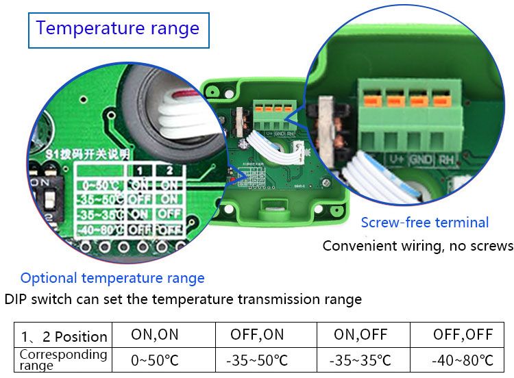Cảm biến đo nhiệt độ trong đường ống RS-WS-9TH