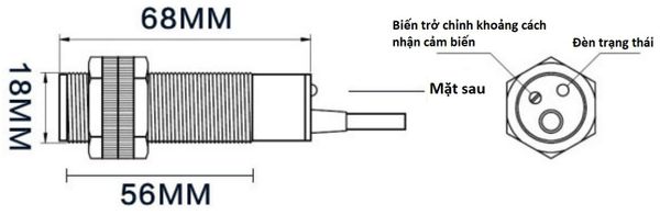 Cảm Biến Vật Cản Hồng Ngoại E3F-DS30Y2 đóng ngắt điện AC ( NC 90 ~ 250VAC) (30cm)