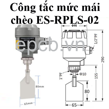 Công tắc mức mái chèo quay ES-RPLS (Rotary Paddle Level Switch)