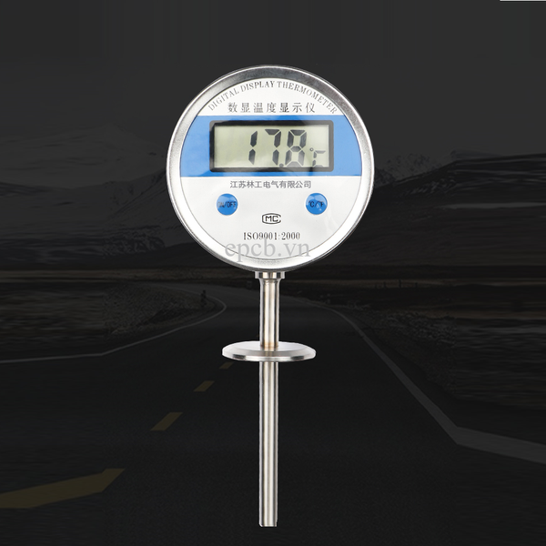 Đồng hồ đo nhiệt độ hiển thị kỹ thuật số WSS-414