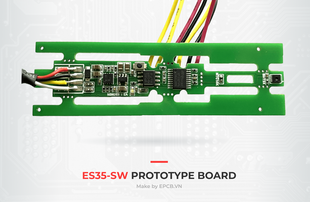 Thiết kế mạch cảm biến nhiệt ẩm công nghiệp ES35-SW