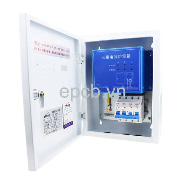 Tủ điện chống sét lan truyền 3 pha 380V 20kA