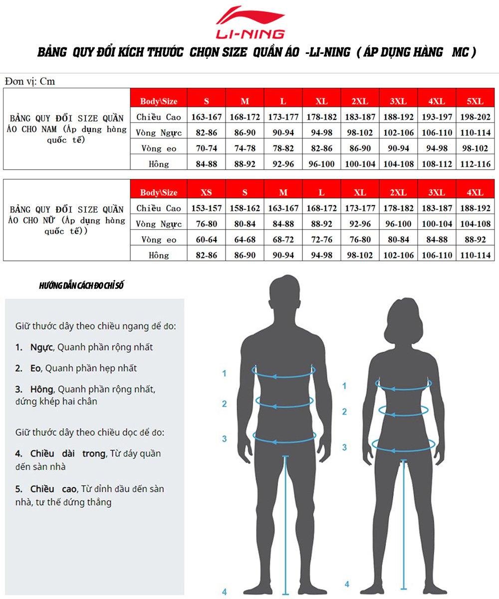 Hướng dẫn chọn size quần