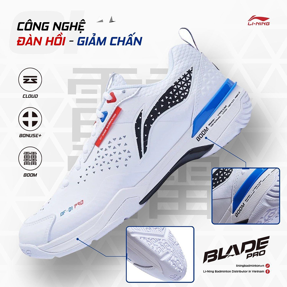 Giày cầu lông Nam và Nữ chính hãng Li-Ning Blade Pro AYAT005-1