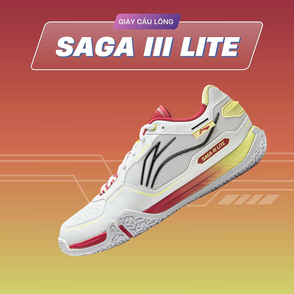 Giày Cầu lông, Pickleball Nam và Nữ chính hãng Li-Ning SAGA 3 LITE AYTV003-3
