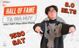 NAM SINH ĐẠT TOP 1% ĐIỂM SAT SAU LẦN ĐẦU THỬ SỨC