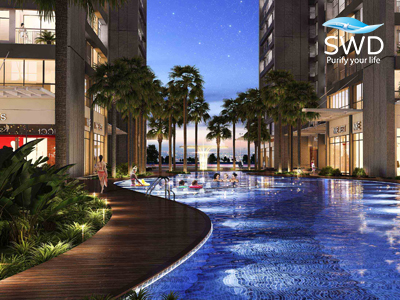 Lắp đặt máy lọc nước tổng sinh hoạt dành riêng cho chung cư tại Times City Hà Nội