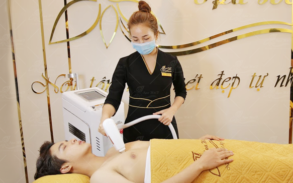 triệt lông cho nam uy tín