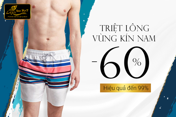 giá triệt lông vùng kín cho nam