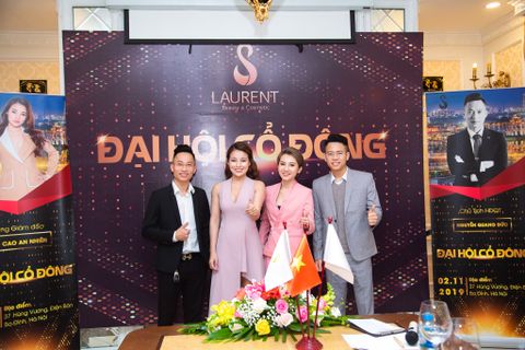 Đại Hội Cổ Đông Mỹ Phẩm Laurent - Hợp Tác Trong Thời Kỳ Hội Nhập