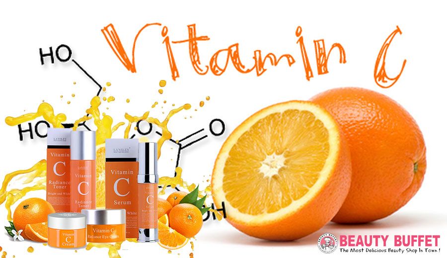 TÁC DỤNG TUYỆT VỜI CỦA VITAMIN C ĐỐI VỚI LÀN DA PHÁI ĐẸP