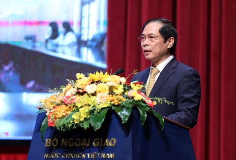 Thủ tướng Chính phủ Phạm Minh Chính dự và phát biểu chỉ đạo Hội nghị Ngoại giao 31