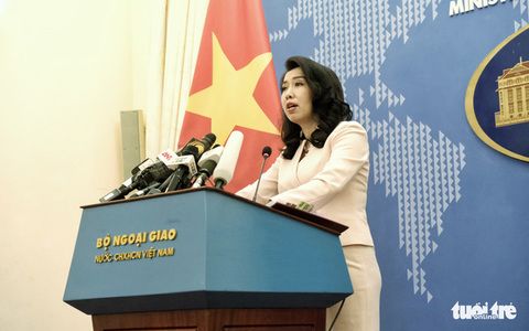 Việt Nam lên tiếng về công thư Mỹ bác bỏ yêu sách Biển Đông của Trung Quốc