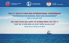 Thông báo lần 1: Hội thảo quốc tế Biển Đông lần thứ 11