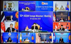 Việt Nam thẳng thắn nêu quan ngại về diễn biến trên Biển Đông tại AMM-53