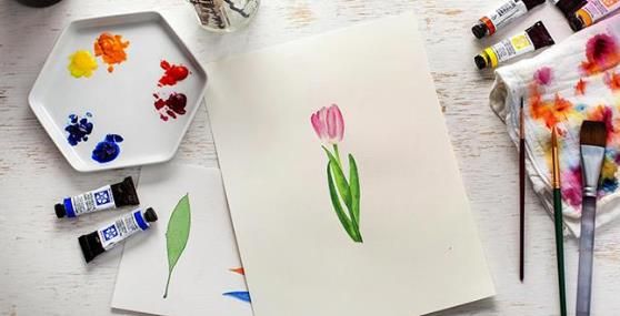 Hướng dẫn cách vẽ tranh màu nước đơn giản đẹp cho người mới bắt đầu