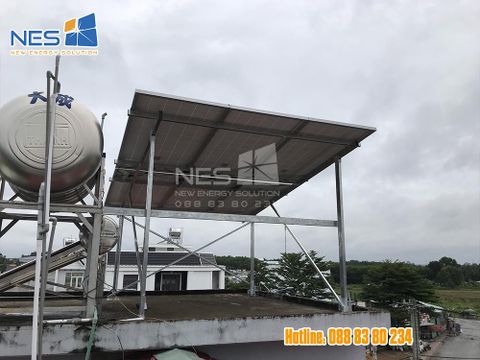 Hệ thống Điện Mặt Trời hòa lưới 6 tấm pin cống suất 1.95 kWp tại huyện Vĩnh Cửu, tỉnh Đồng Nai
