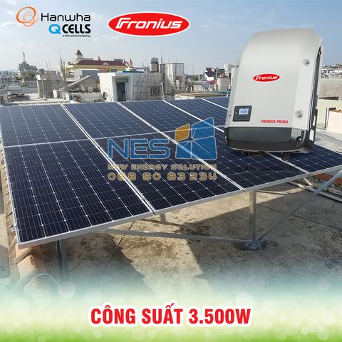 Lắp đặt điện mặt trời 3.250W cho hộ dân ở Vũng Tàu
