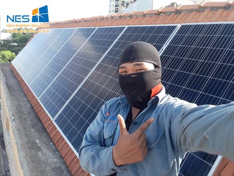 Điện mặt trời dân dụng, tiết kiệm điện lắp đặt tại thành phố Vũng Tàu