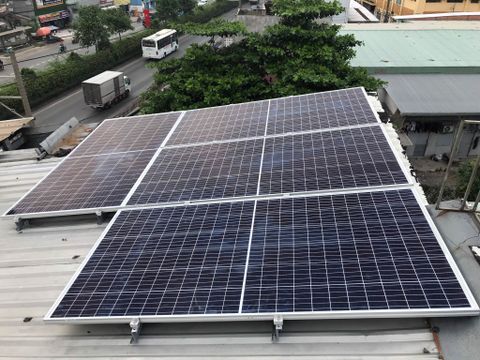 Lắp đặt điện mặt trời hòa lưới dân dụng tại huyện Hóc Môn, TP.HCM