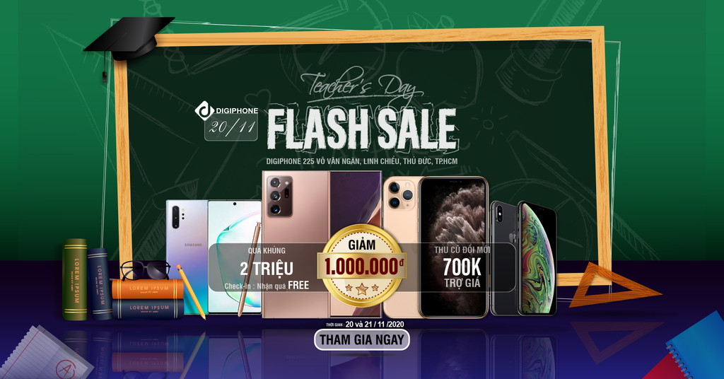 FLASHSALE 20/11 : MỪNG NGÀY NHÀ GIÁO - BÃO SALE SIÊU CẤP