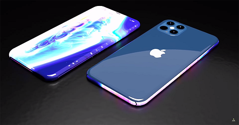 Tin đồn : Apple lộ ý tưởng concept về iPhone 13 không phím bấm với thiết kế tràn cạnh ( edge )