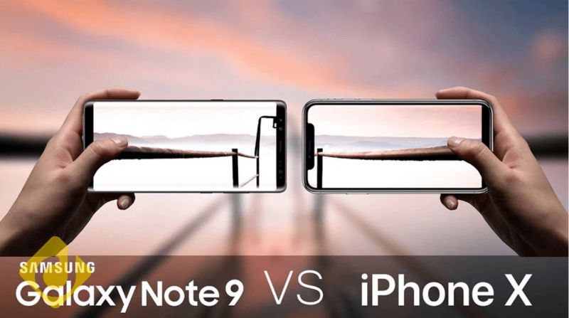 So sánh Galaxy Note 9 và iPhone X - Trận chiến cân tài cân sức