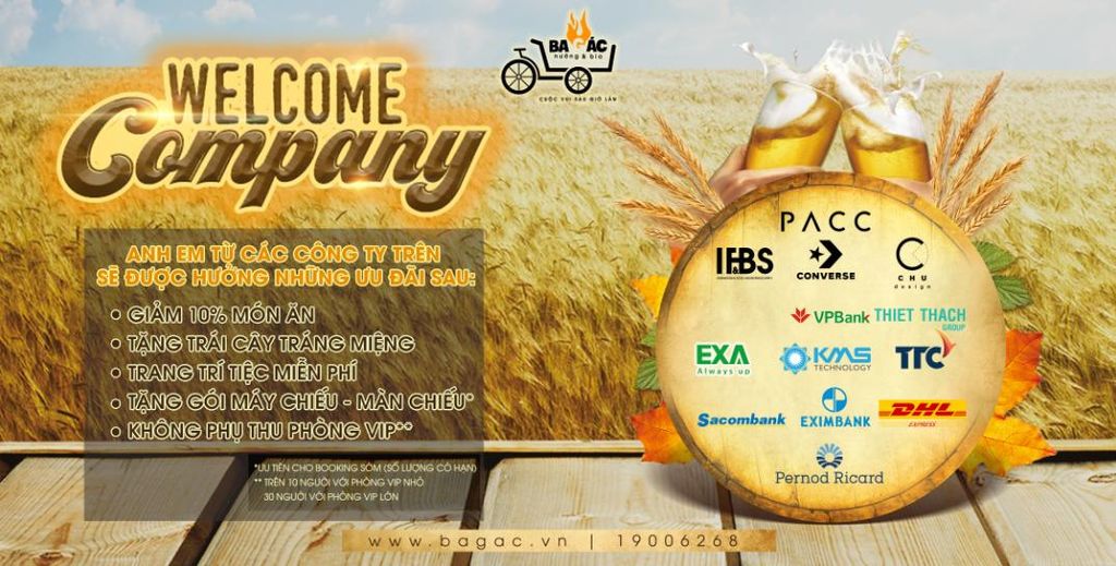 ĐÃ CÓ DANH SÁCH CÔNG TY NHẬN ƯU ĐÃI WELCOME COMPANY THÁNG 10 - XEM NGAY!