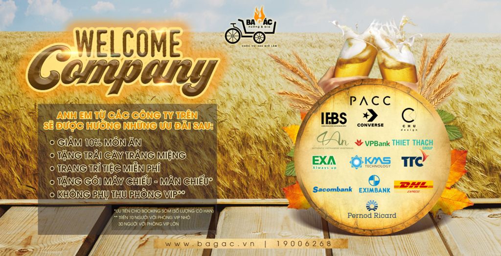 ĐÃ CÓ DANH SÁCH CÔNG TY NHẬN ƯU ĐÃI WELCOME COMPANY THÁNG 10 - XEM NGAY!