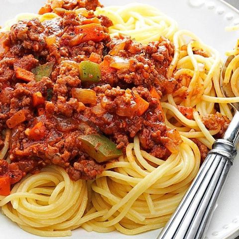 Mỳ Ý tôm sốt cà chua