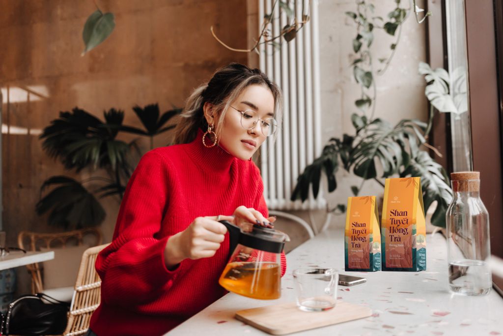 trà shan tuyết cổ thụ