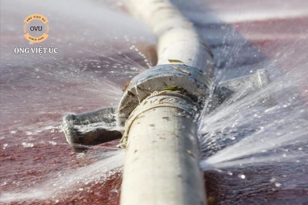 Cách sửa ống nhựa PVC bị vỡ