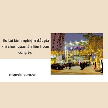 Bỏ túi kinh nghiệm đắt giá khi chọn quán ăn liên hoan công ty